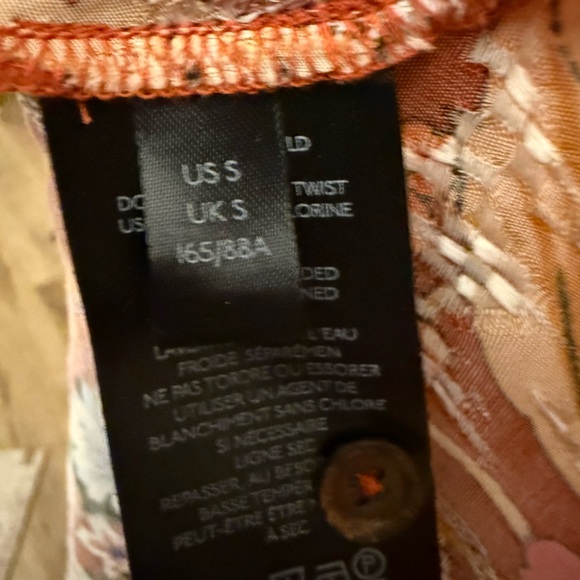 Anthropologie Multicolor Floral Long Sleeve Dress - Picture 5 of 6